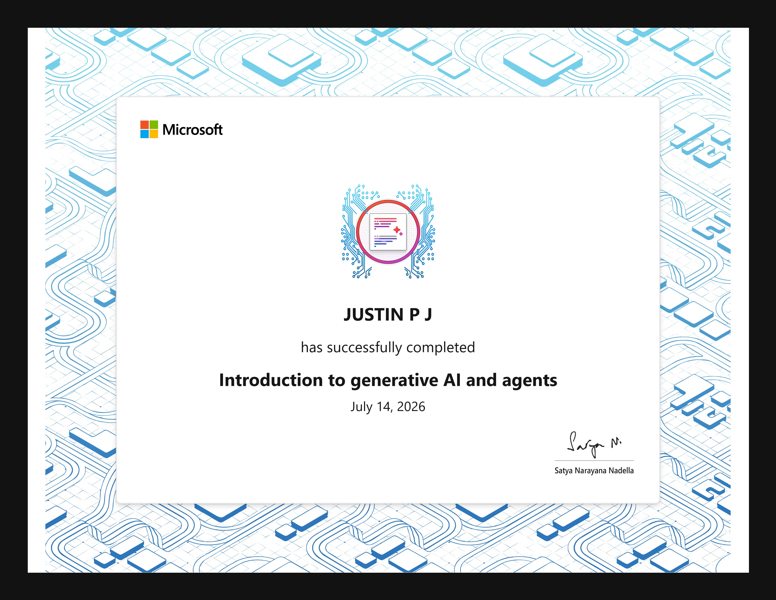 Certificate 3